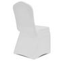 Voir la diapositive 5 : VIDAXL Housses elastiques de chaise Blanc 24 pcs