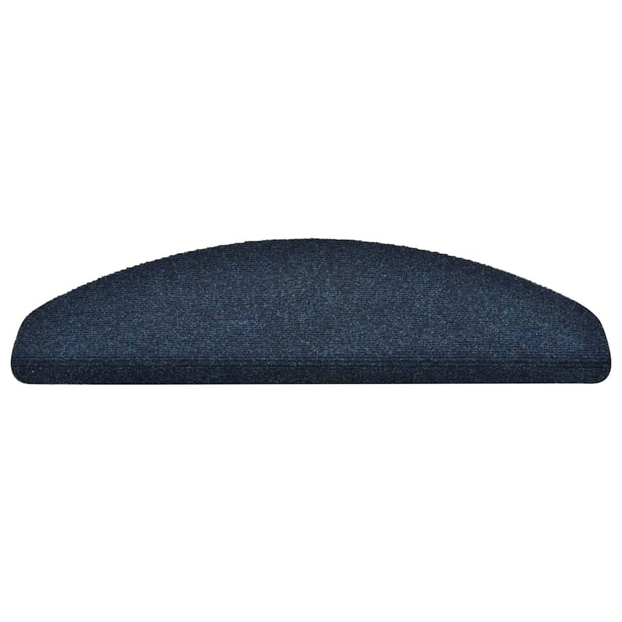 Voir la diapositive 3 : VIDAXL Tapis d'escalier autocollant 30 pcs marine 65x21x4 cm