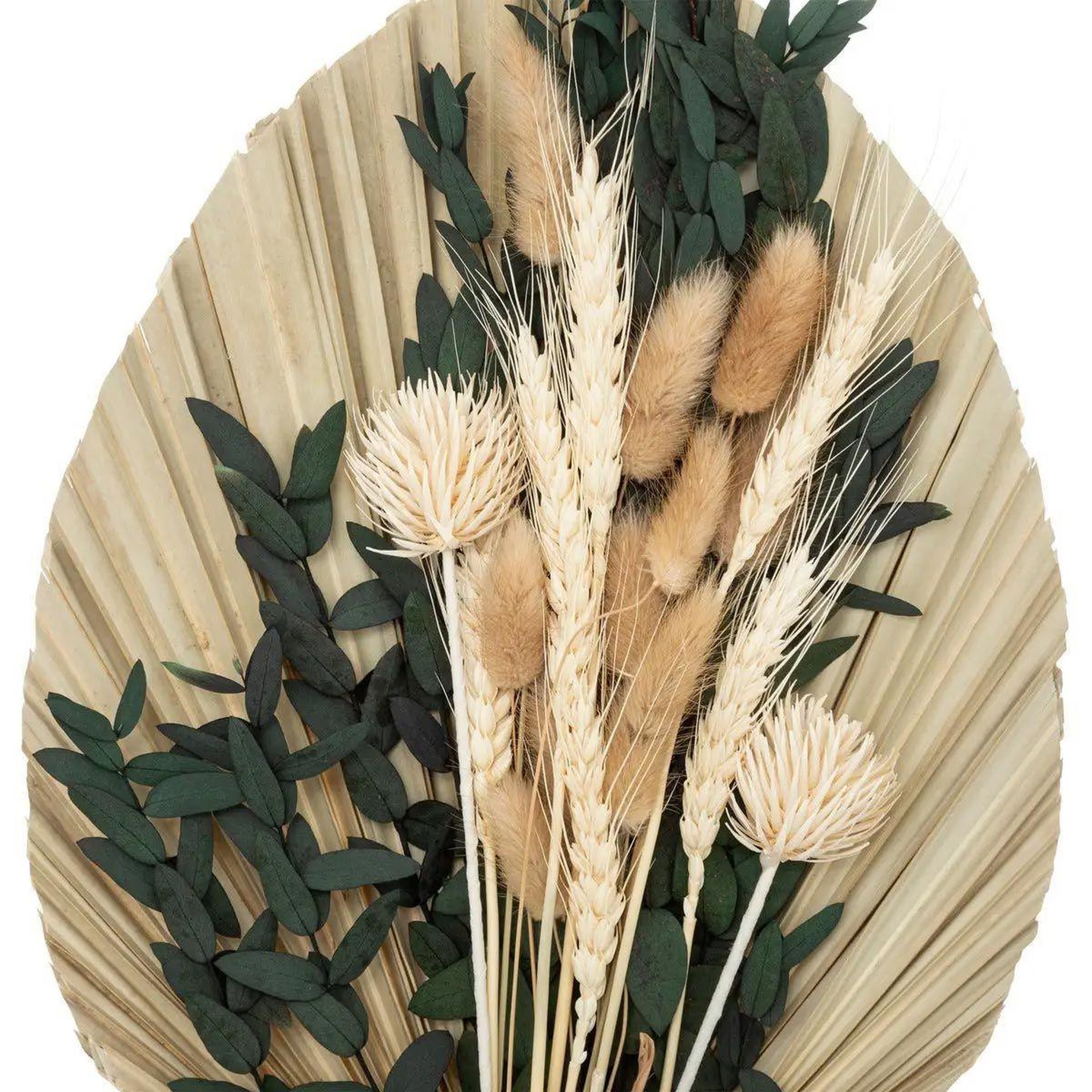 Voir la diapositive 2 : ATMOSPHERA Bouquet de fleurs séchées  palm  52cm multicolore