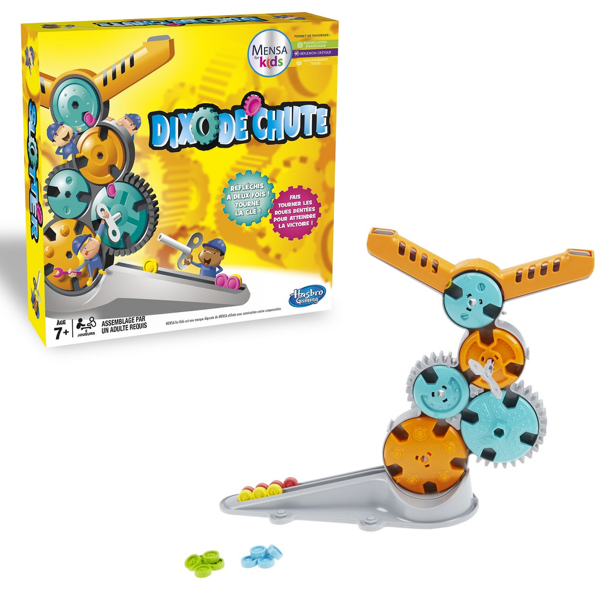 Voir la diapositive 1 : HASBRO Jeu Dix de chute 