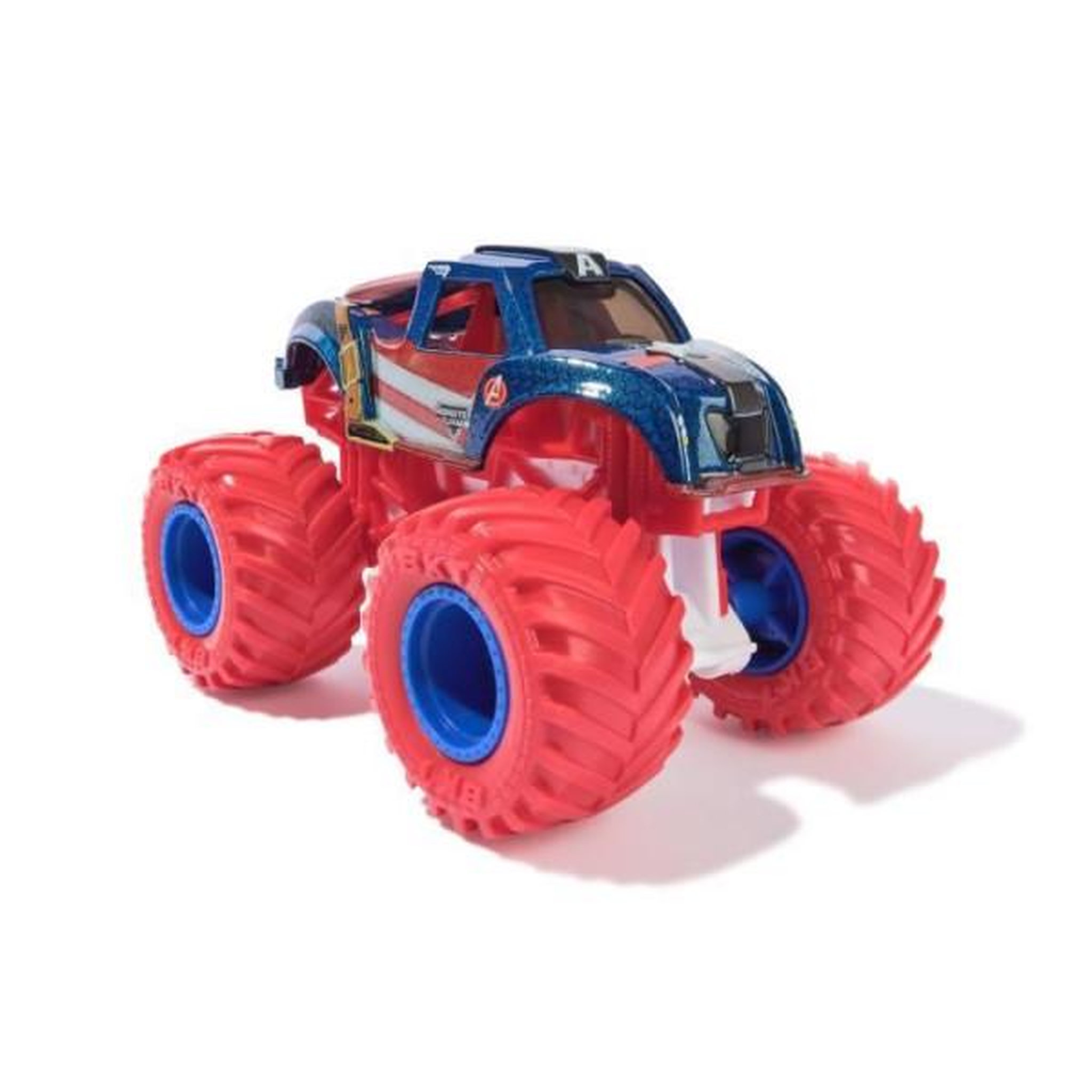 Voir la diapositive 3 : MONSTER JAM Pack de 5 véhicules Monster Jam Marvel Die Cast