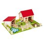 Voir la diapositive 3 : Eichhorn Eichhorn Wooden Farmhouse with Accessories, 20 pcs. 100004309