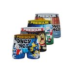 FREEGUN Lot de 4 boxers homme Looney Tunes. Coloris disponibles : Bleu