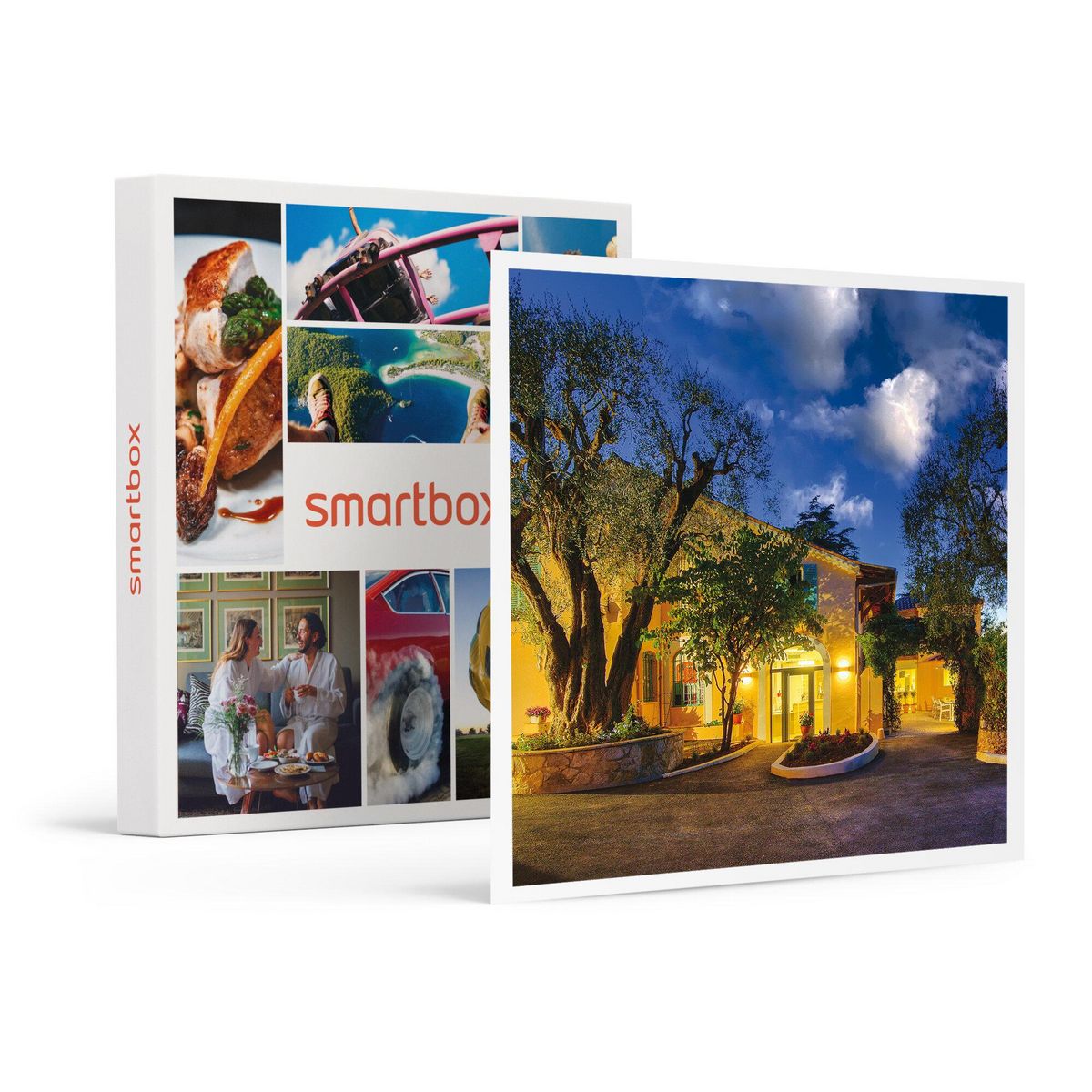 Smartbox Séjour romantique à Cannes : 2 jours en hôtel 4* avec accès à l'espace bien-être - Coffret Cadeau Séjour