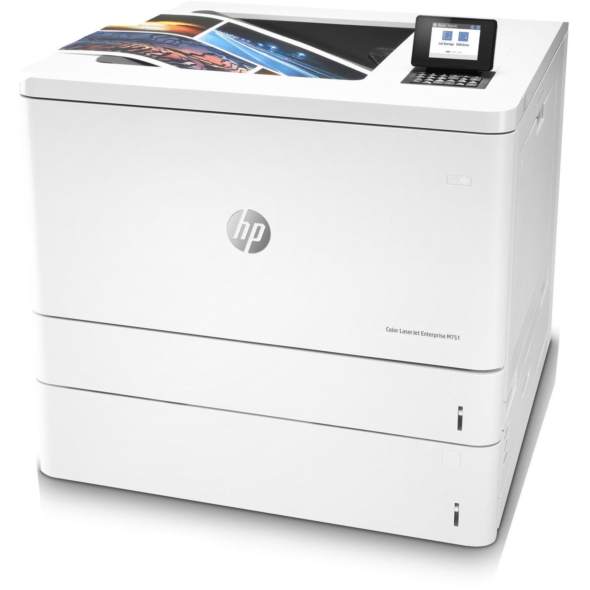 Voir la diapositive 3 : HP Hp color laserjet enterprise m751dn couleur 1200 x 1200 dpi a3 wifi