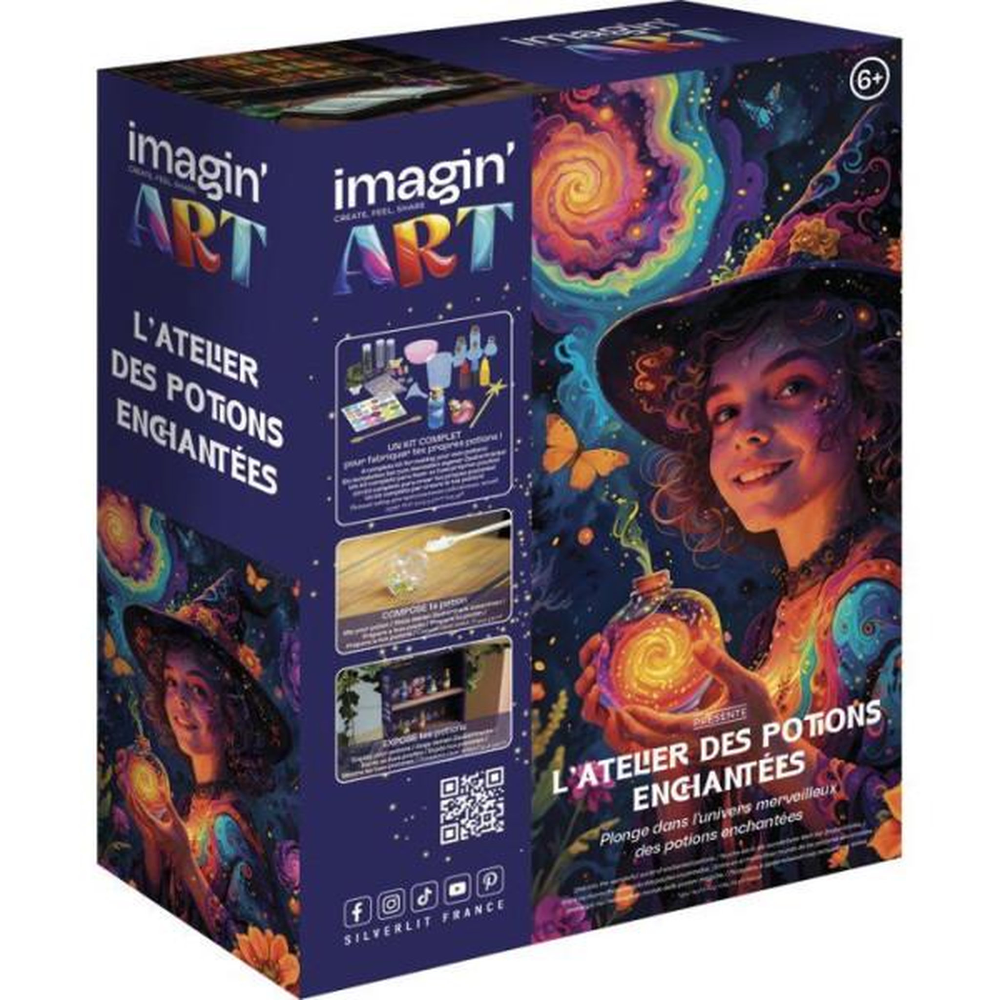 SILVERLIT Coffret créatif magique - Silverlit – Imagin'Art – Atelier des Potions Enchantées