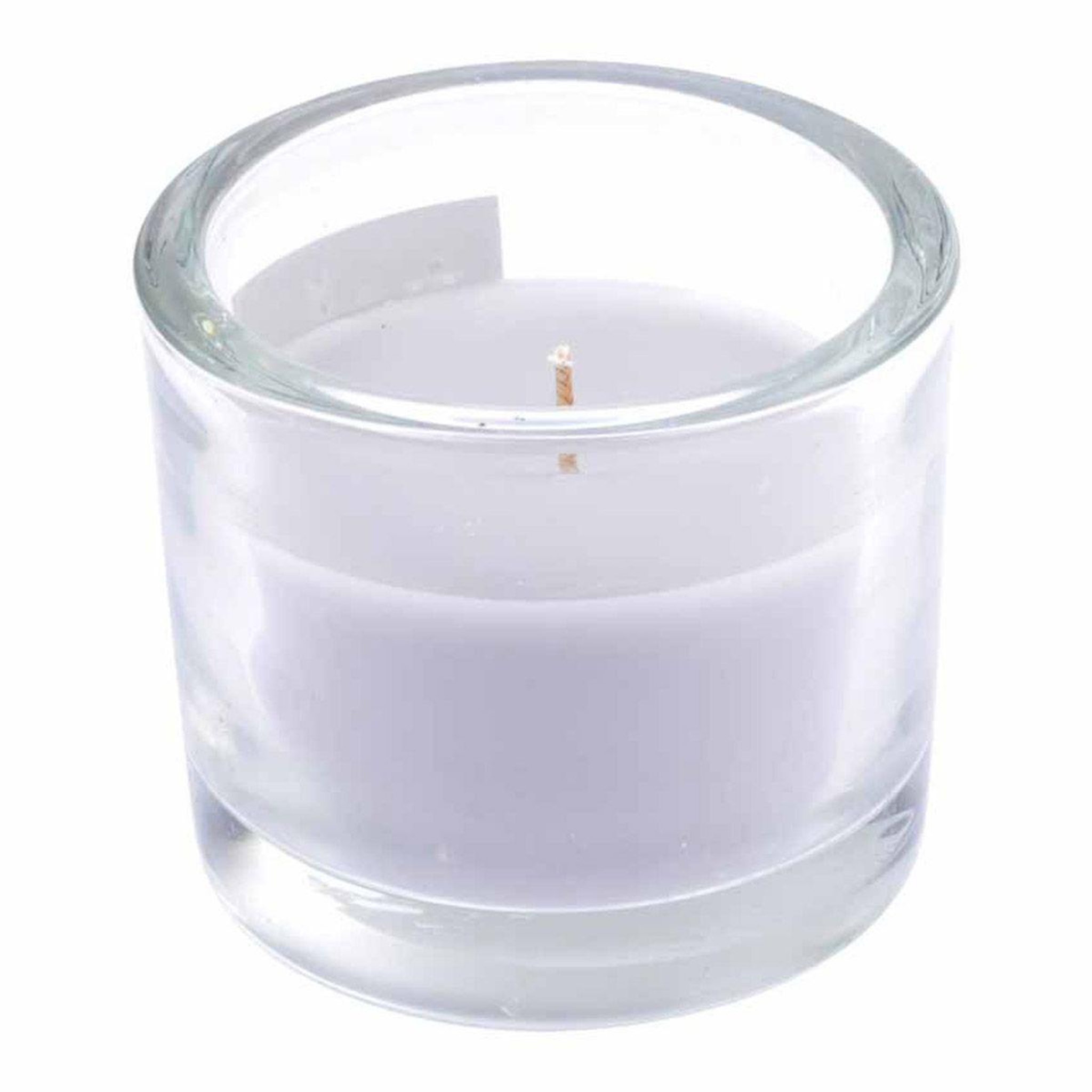 Voir la diapositive 1 : HOMEA Bougie verrine parfumée  essentiel  9cm musc