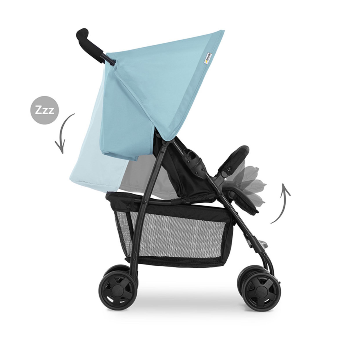 HAUCK Poussette Buggy Sport - Bleu