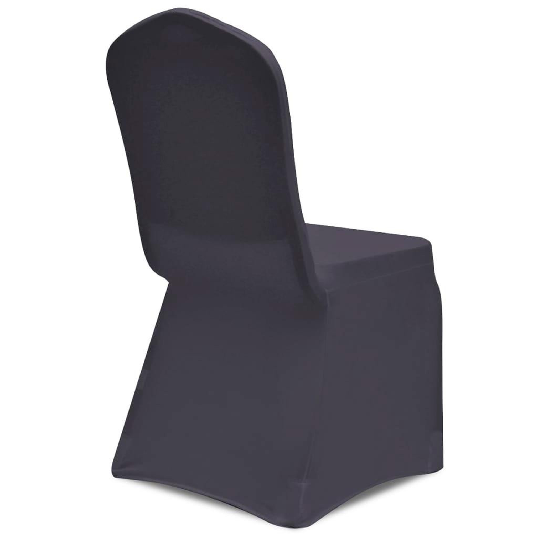 Voir la diapositive 5 : VIDAXL Housse de chaise extensible 4 pcs Anthracite