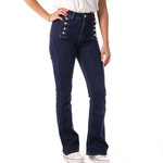 MONDAY PREMIUM Jean  Femme Monday Premium Jean Bouton. Coloris disponibles : Bleu