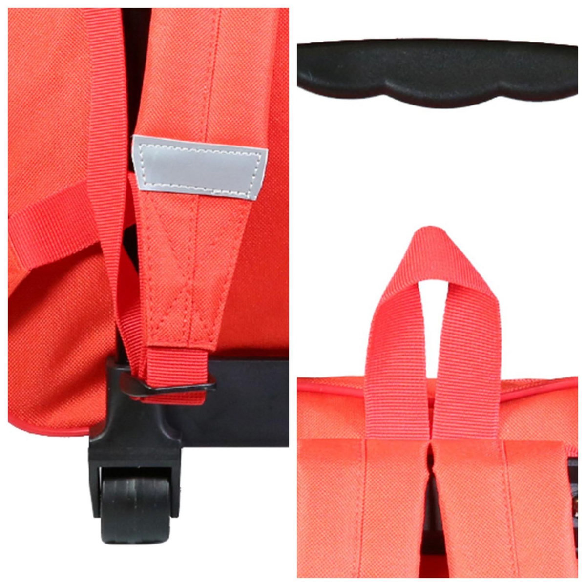 Bagtrotter Sac à dos à roulettes Spiderman Bleu