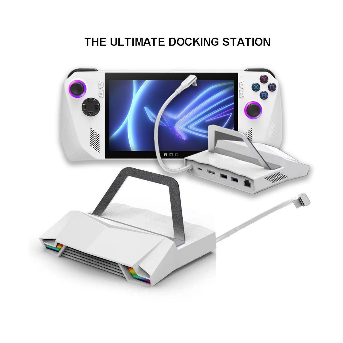 IBROZ Station d'accueil Docking HUB ROG Ally Type C