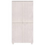 Voir la diapositive 3 : VIDAXL Garde-robe HAMAR Blanc 89x50x180 cm Bois massif de pin