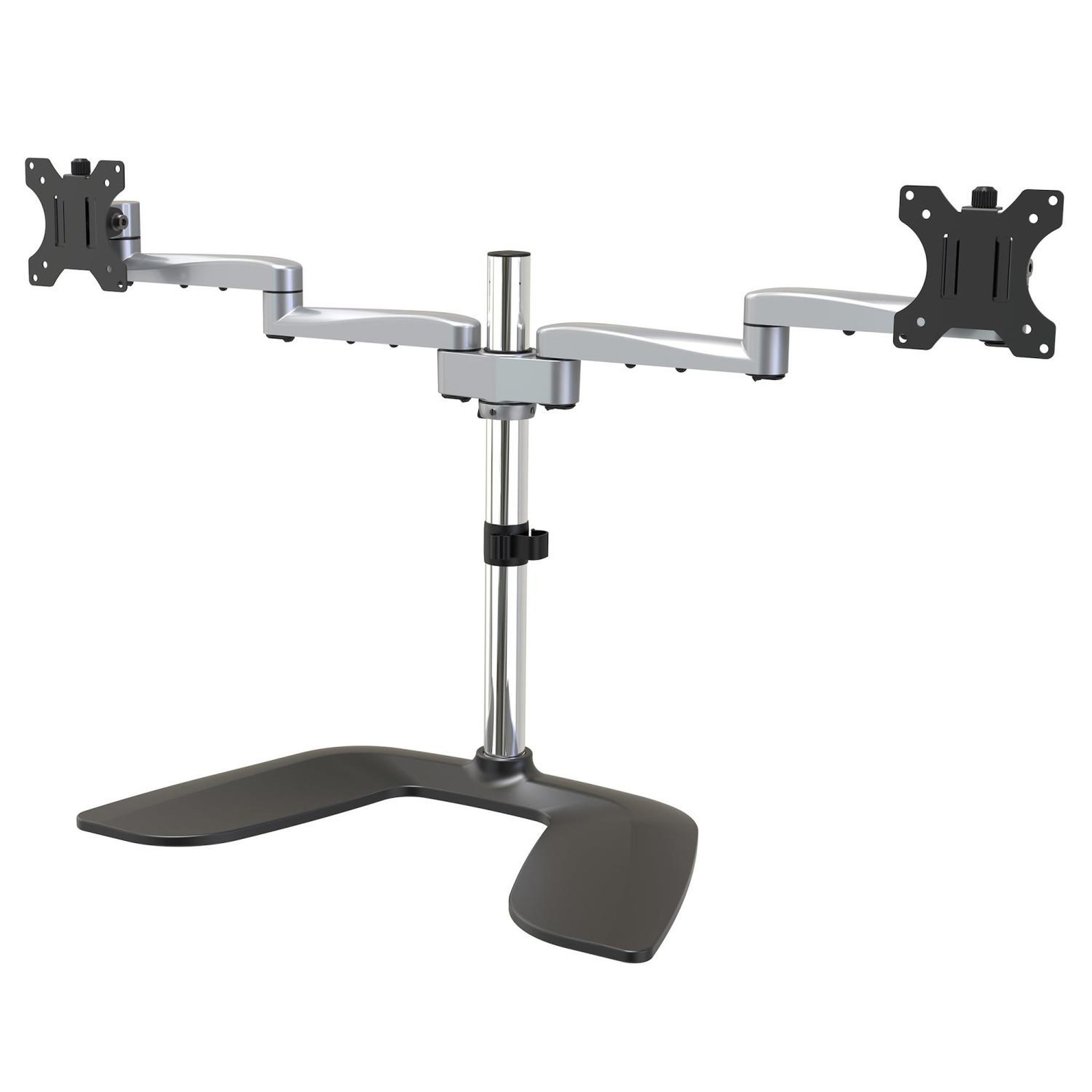 Voir la diapositive 2 : Startech Startech.com armdualss support d'écran plat pour bureau 81,3 cm (32 ) noir, argent