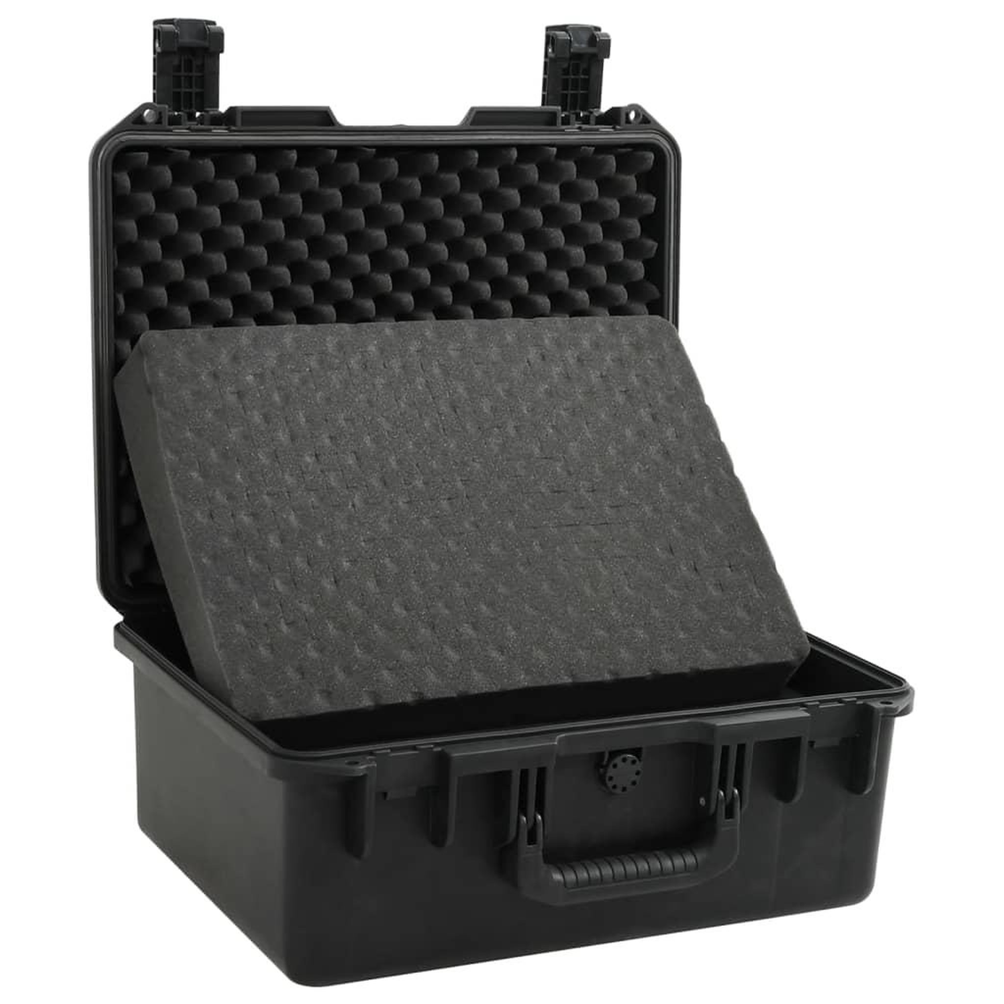 Voir la diapositive 4 : VIDAXL Valise de vol portable Noir 49x38x23 cm PP