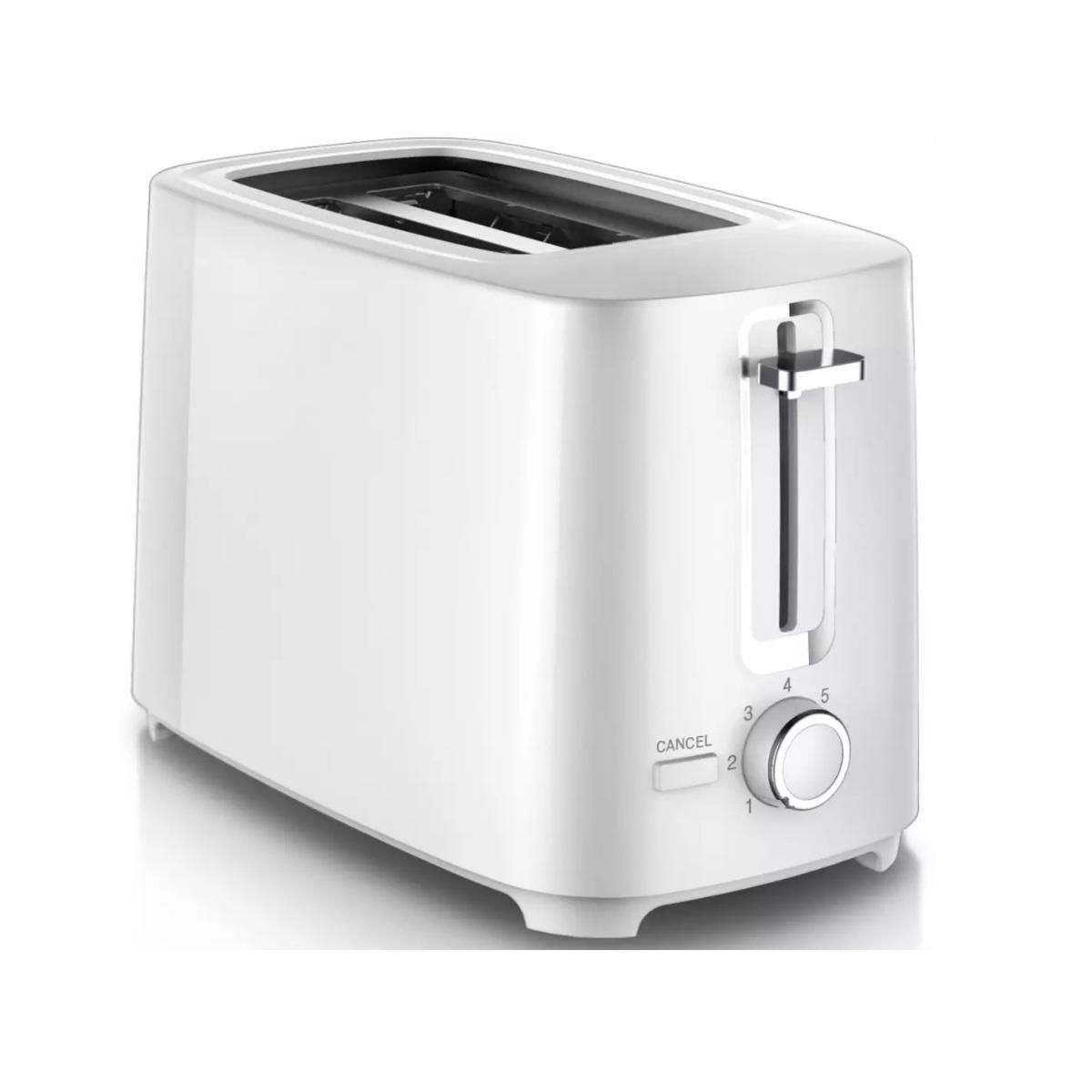 Kitchen chef Grille-pains 2 fentes 700w - KSTOASTBLANC2T