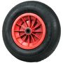 Voir la diapositive 2 : WERKAPRO Roue gonflable 16''  400x105  Alésage 25mm WERKA PRO