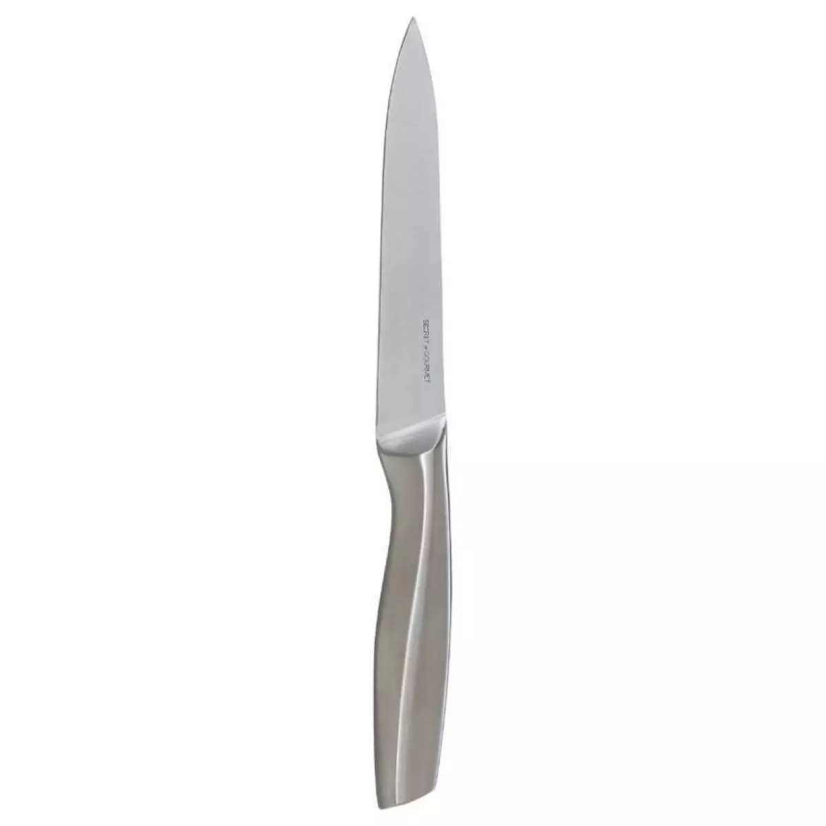FIVE Couteau de Découpe Inox Forgé 24cm Gris