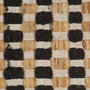 Voir la diapositive 5 : VIDAXL Tapis de salle de bain tisses a la main Jute Naturel et Noir