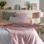 Voir la diapositive 2 : ACTUEL Drap housse uni en polycoton - collection permanente