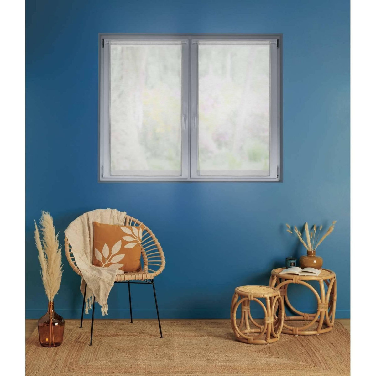 ATMOSPHERA Lot de 2 voilages Moly