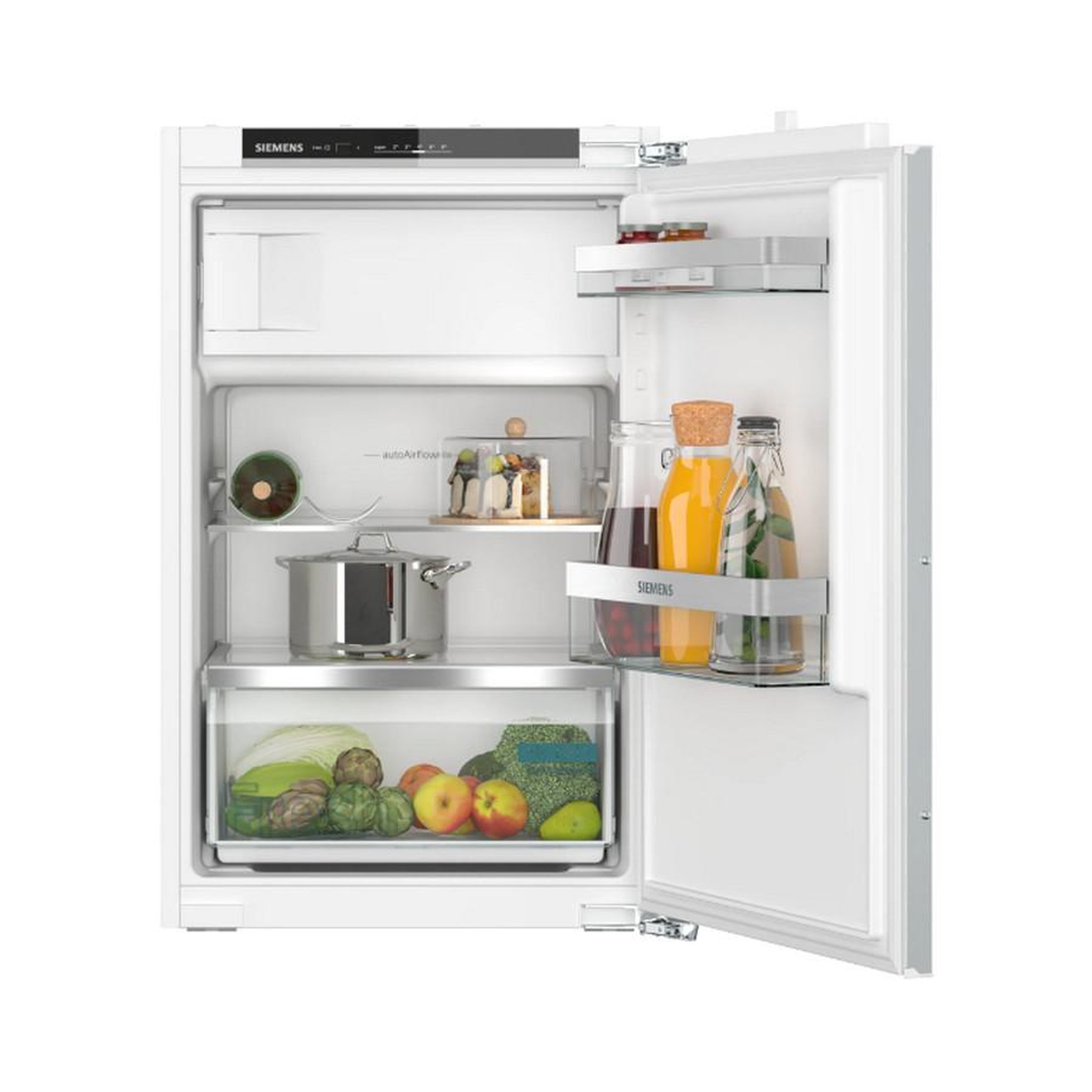 Siemens Réfrigérateur 1 porte intégrable à pantographe 119l - ki22lvfe0
