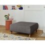 Voir la diapositive 5 : BEST MOBILIER Cristal - pouf modulable - 95 cm - en velours texturé