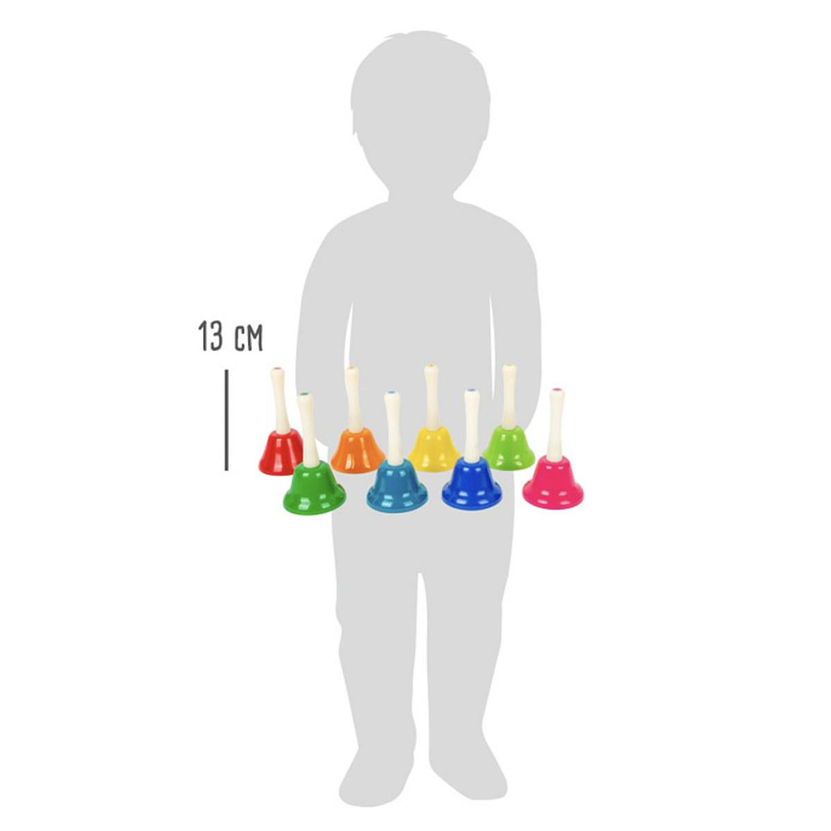 SMALLFOOT Set de cloches a main -