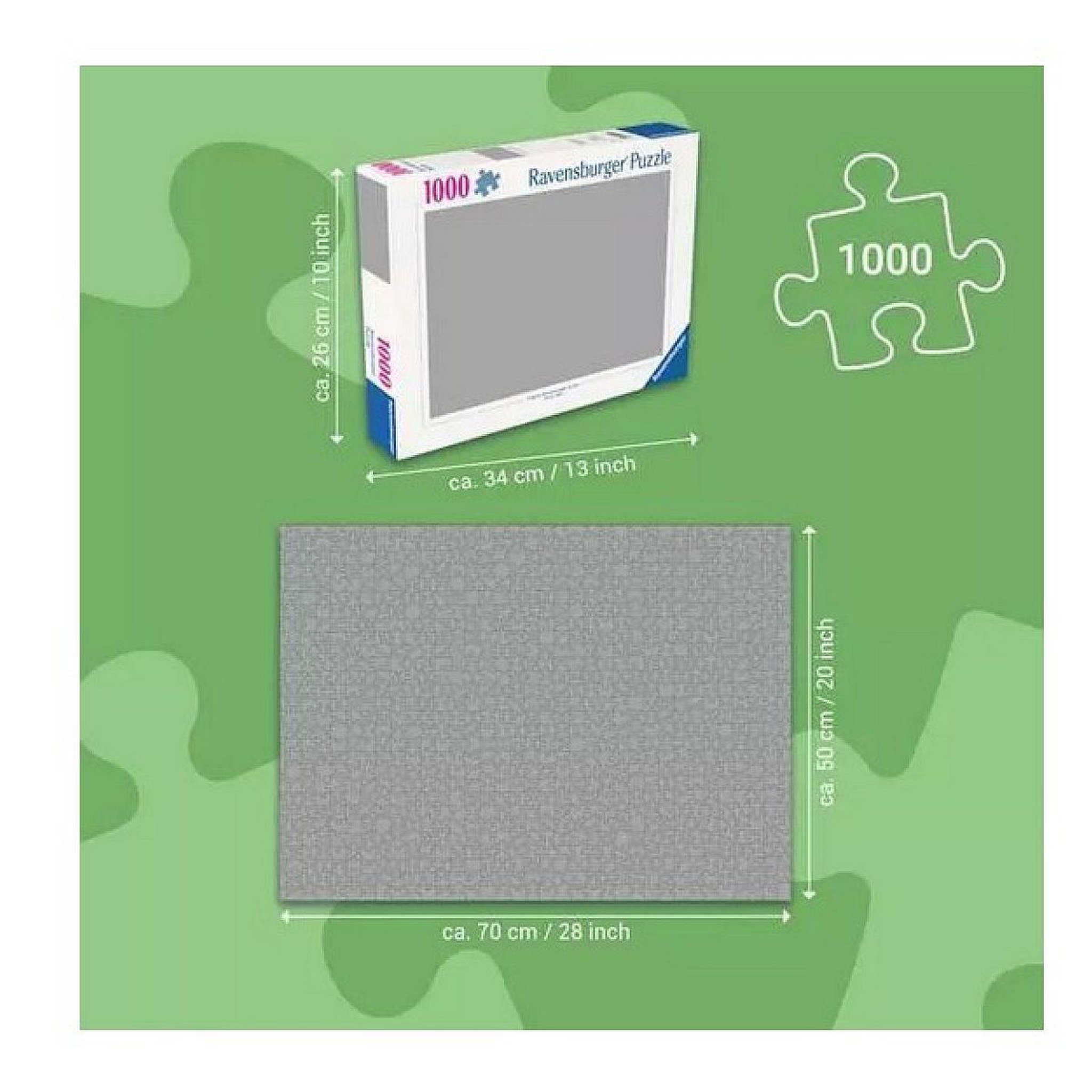 Voir la diapositive 2 : RAVENSBURGER Puzzle 1000 pieces - la grande vague de kanagawa / hokusai