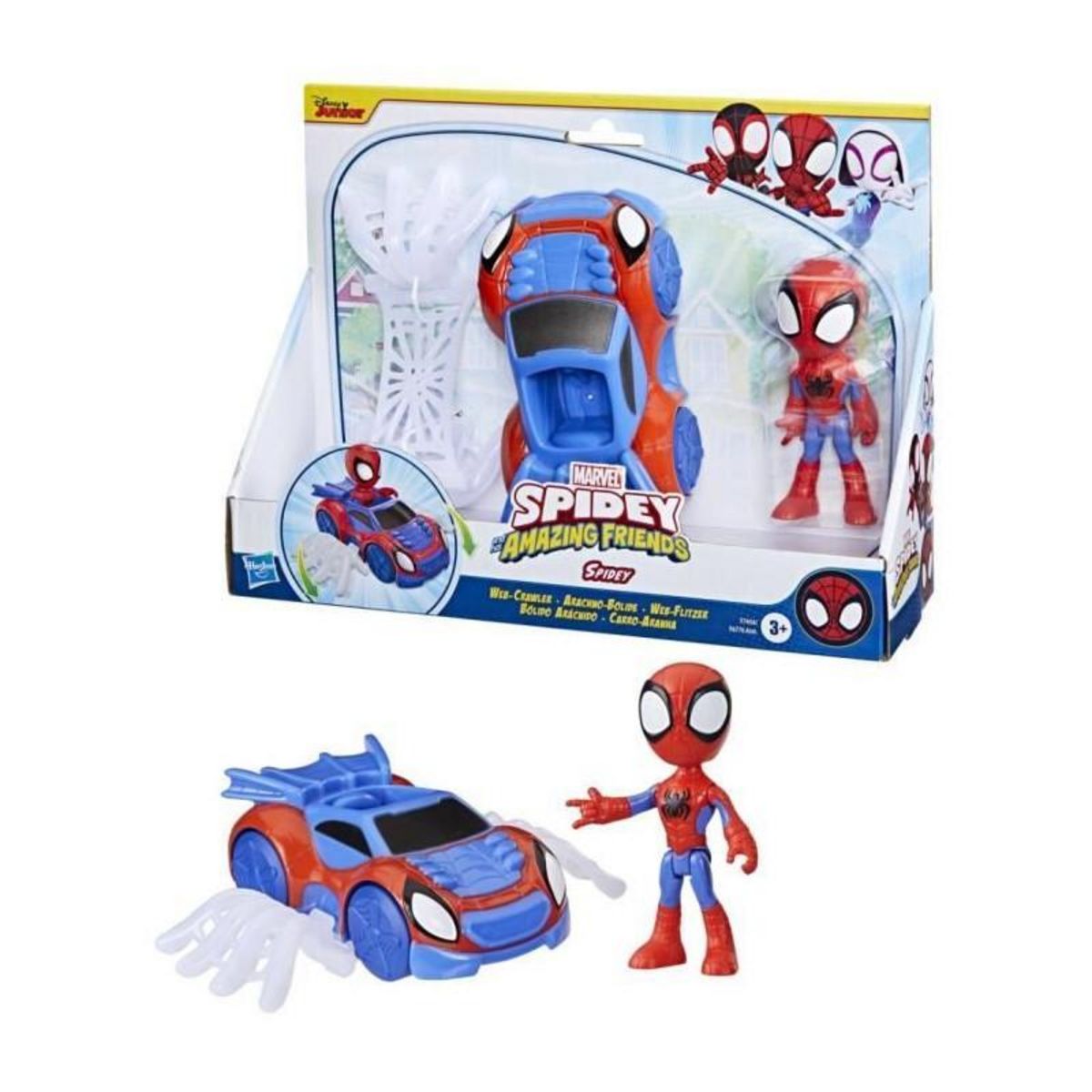 HASBRO Figurine Hasbro Coffret Marvel Spidey et Arachno-Bolide