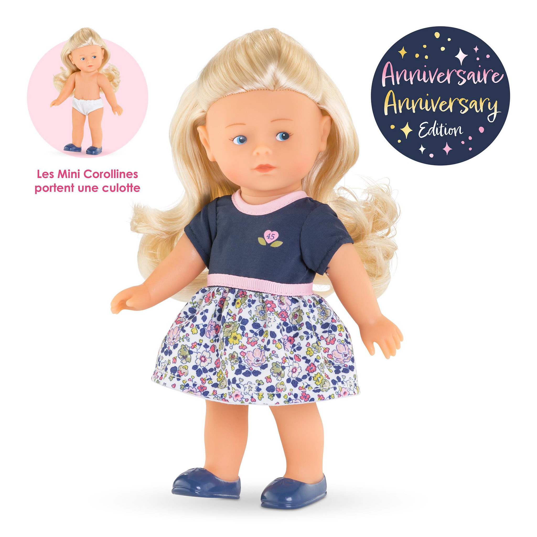 Voir la diapositive 1 : Corolle Poupée Mini Corolline Rosy - Édition Anniversaire