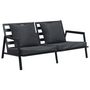 Voir la diapositive 2 : VIDAXL Salon de jardin 5 pcs avec coussins Aluminium Gris fonce