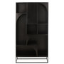 Voir la diapositive 2 : Paris Prix Étagère Design en Bois  Mode  168cm Noir