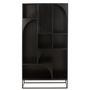 Voir la diapositive 2 : Paris Prix Étagère Design en Bois  Mode  168cm Noir