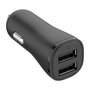 Voir la diapositive 1 : ESSENTIEL B Chargeur allume cigare 24W 2x USB-A noir