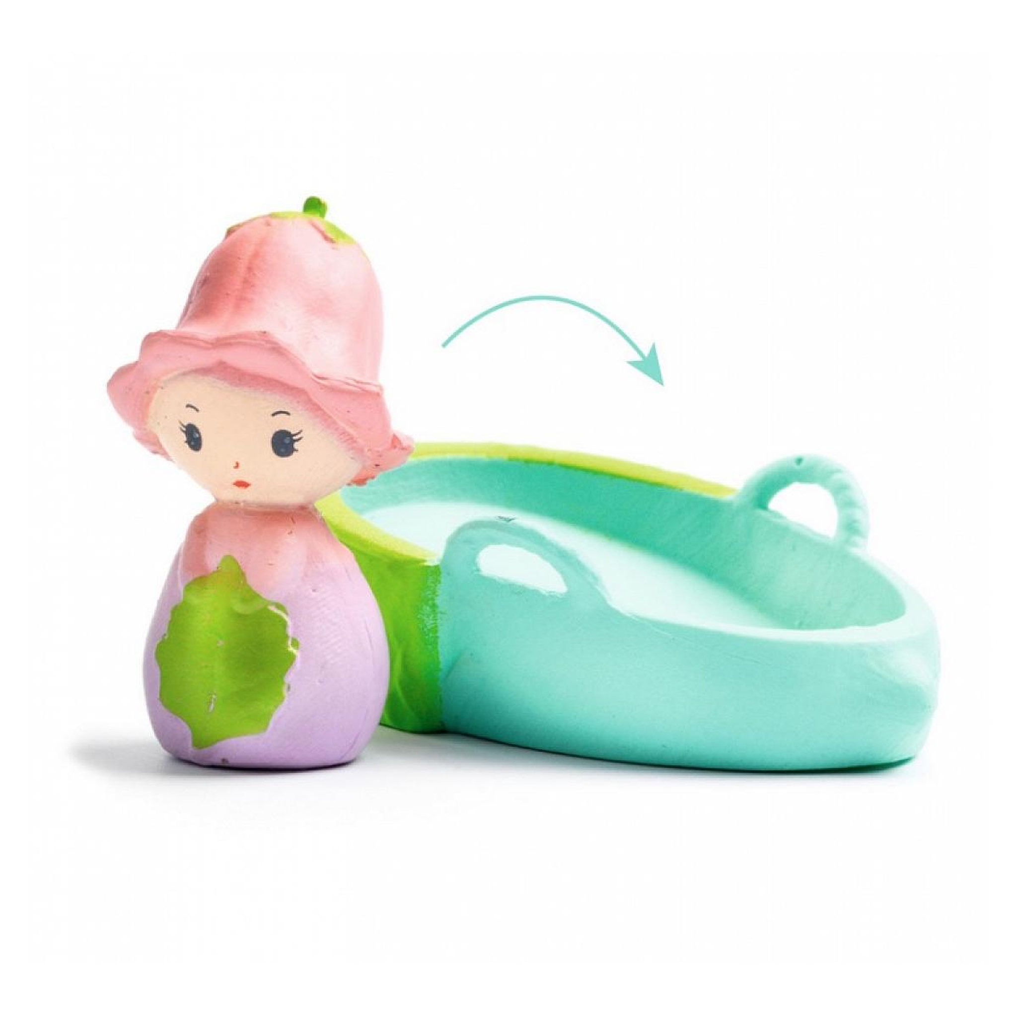 Voir la diapositive 2 : Djeco Tinyly Figurine Lily et Sylvestre
