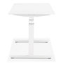 Voir la diapositive 3 : Paris Prix Bureau Design Réglable  Électrique  160cm Blanc