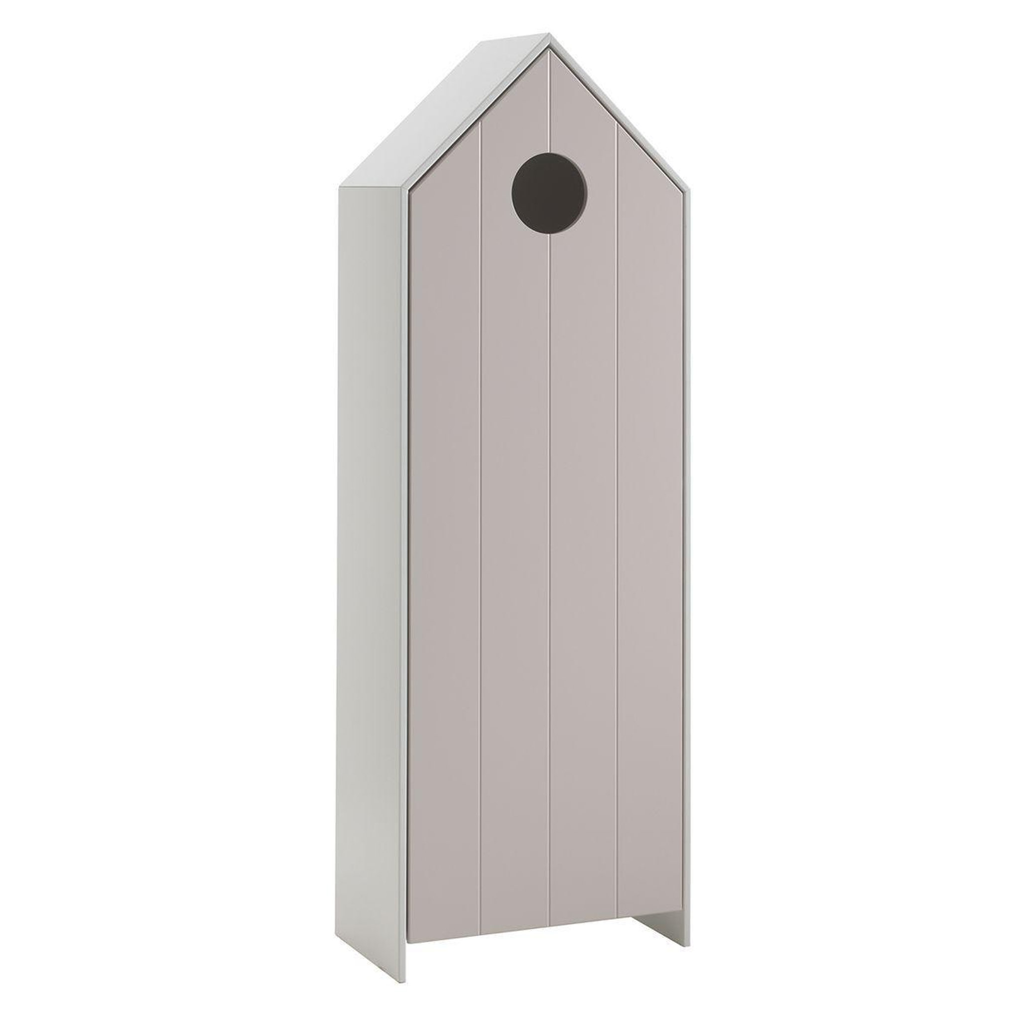 Voir la diapositive 4 : Paris Prix Pack - étagère enfant & 2 armoires  casami  blanc, gris & rose