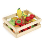 BIGJIGS Bigjigs - Wooden Fruit in a Crate T0131