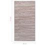 Voir la diapositive 6 : VIDAXL Tapis d'exterieur ARAKIL marron 80x150 cm PP