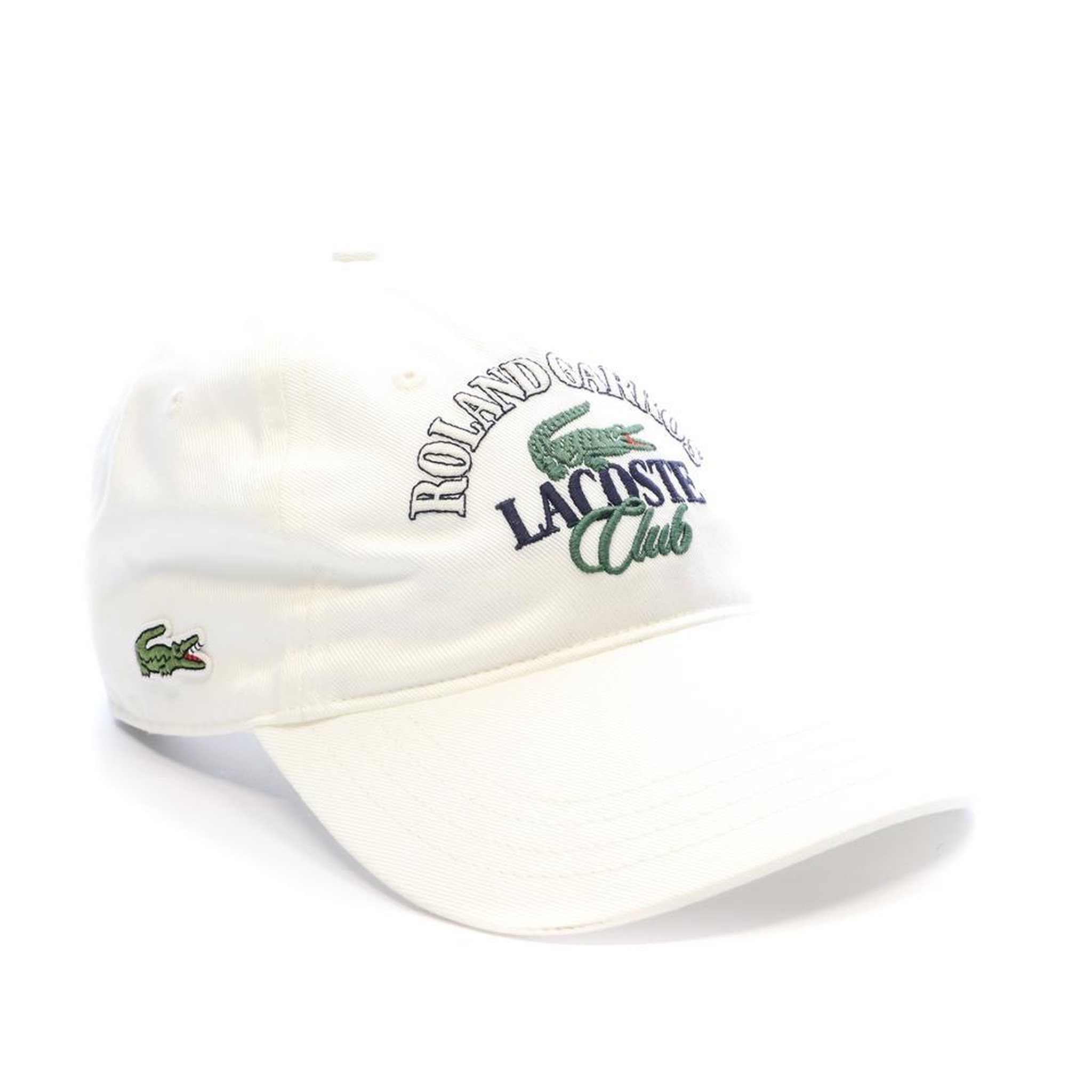 Voir la diapositive 2 : Lacoste Casquette Blanches Lacoste Roland Garros RK7987