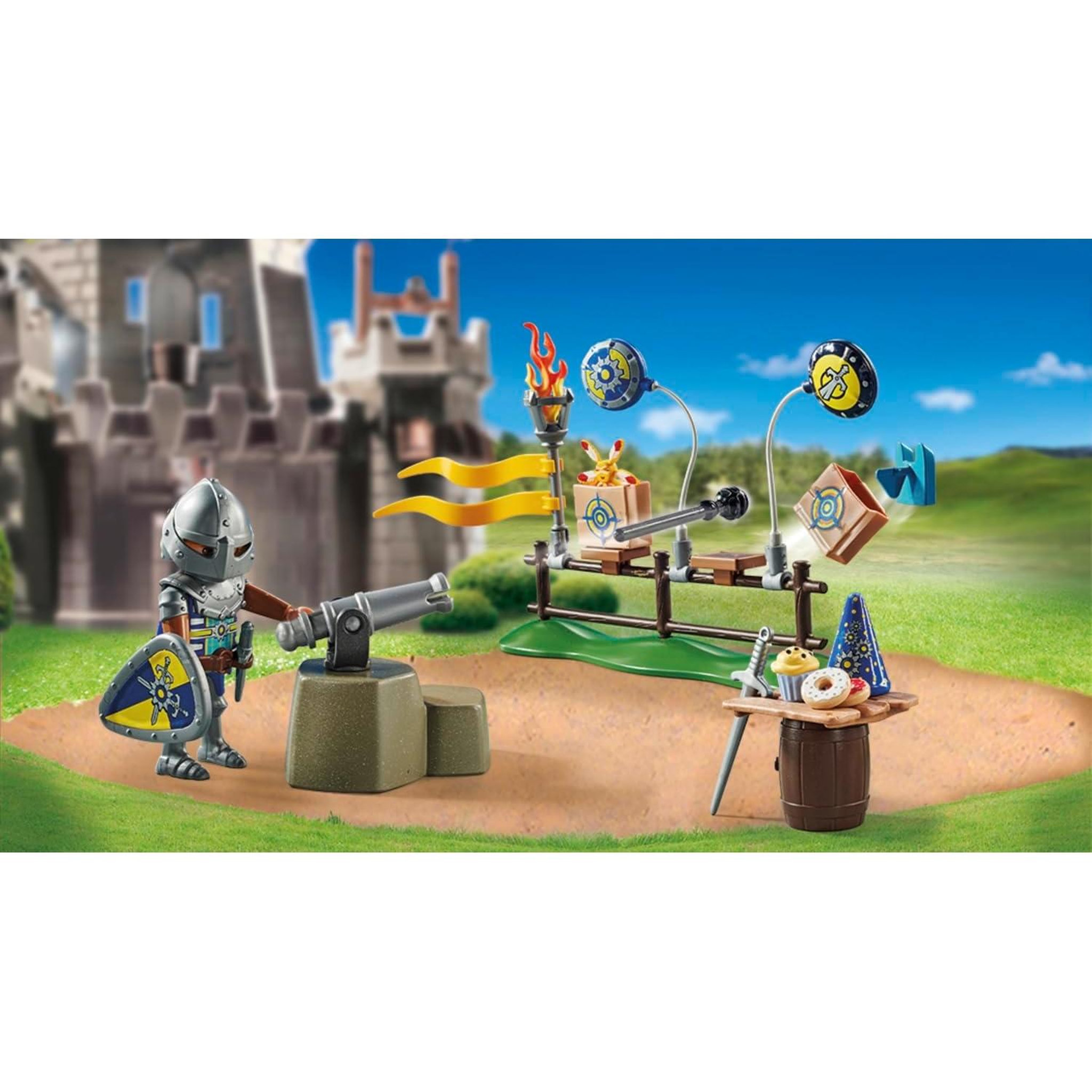 Voir la diapositive 6 : PLAYMOBIL Novelmore - Chevalier et décorations de fête