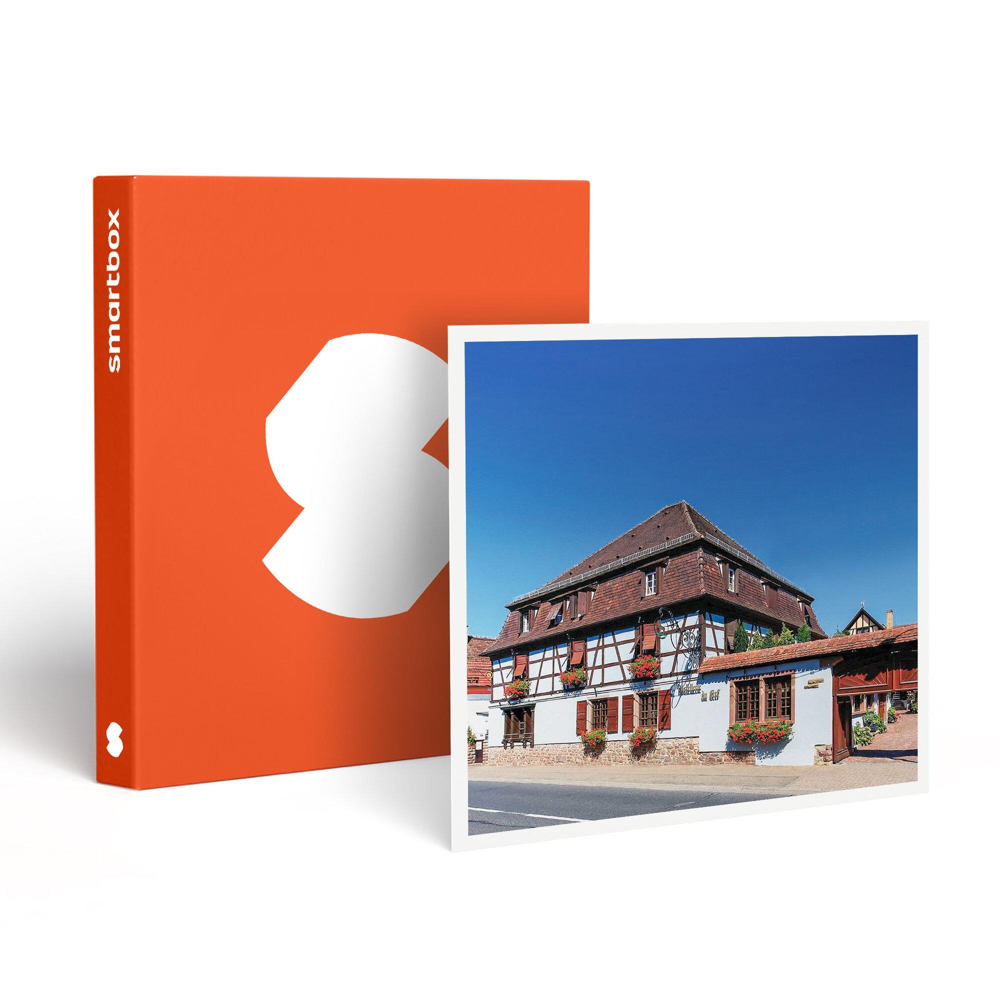 Smartbox 2 jours d'exception près de strasbourg en hôtel 4* avec dîner en restaurant primé et accès à l'espace détente - coffret cadeau séjour
