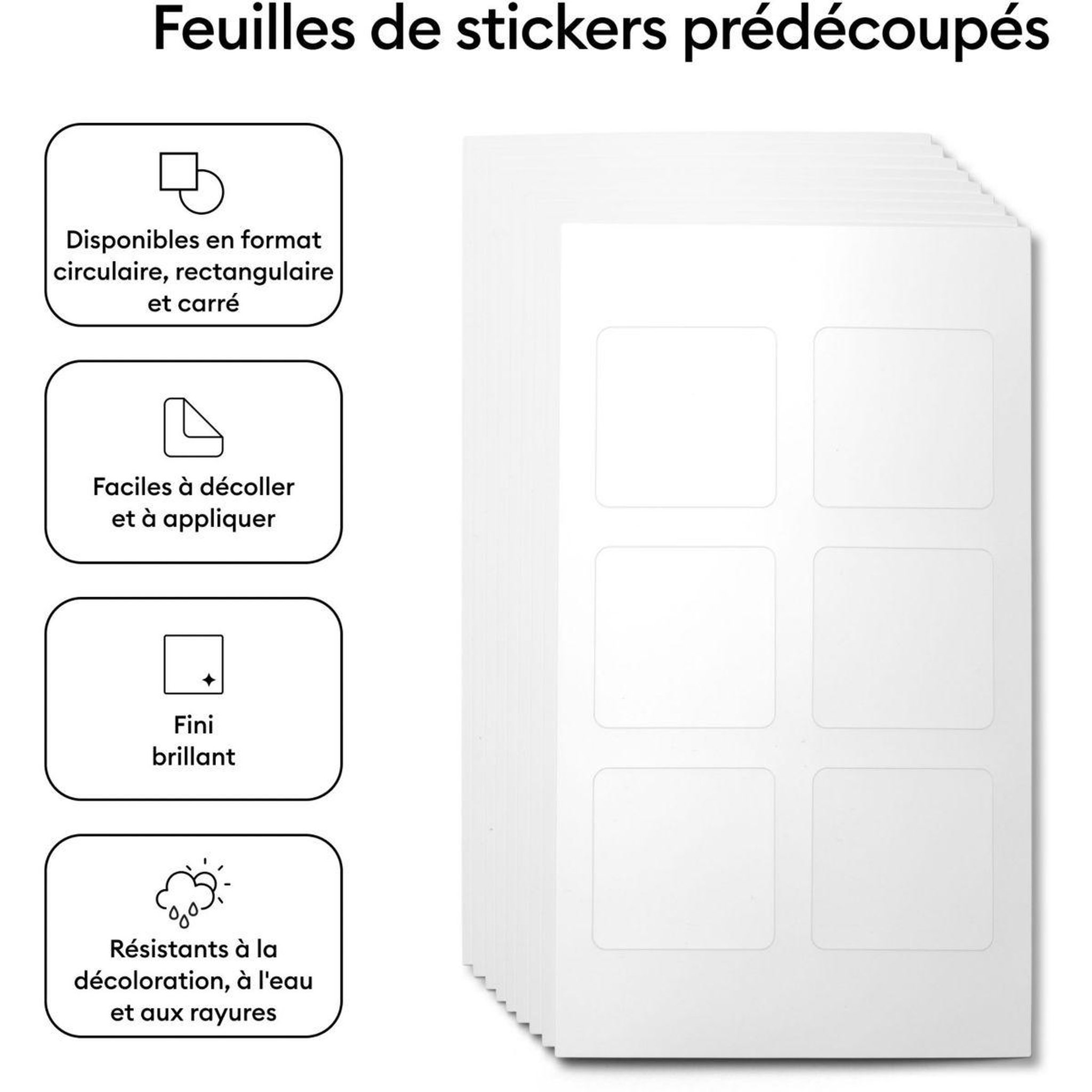 Voir la diapositive 4 : CRICUT Imprimante stickers/photos StickerPix Print