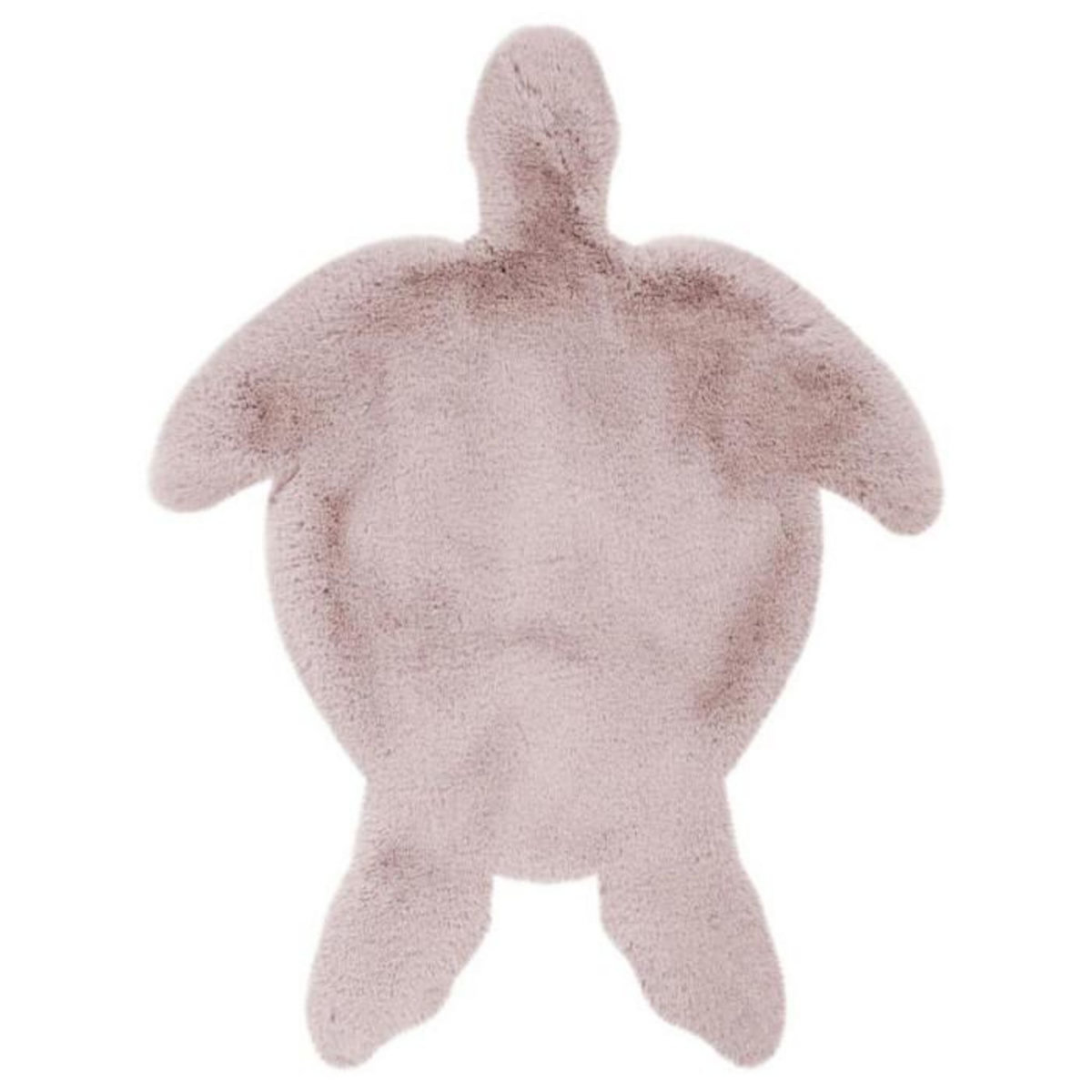 Paris Prix Tapis Déco Enfant  Lovely Turtle  68x90cm Rose