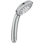 Ideal Standard Pommeau de douche IDEALRAIN douchette ronde Ø 80 mm - 3 fonctions