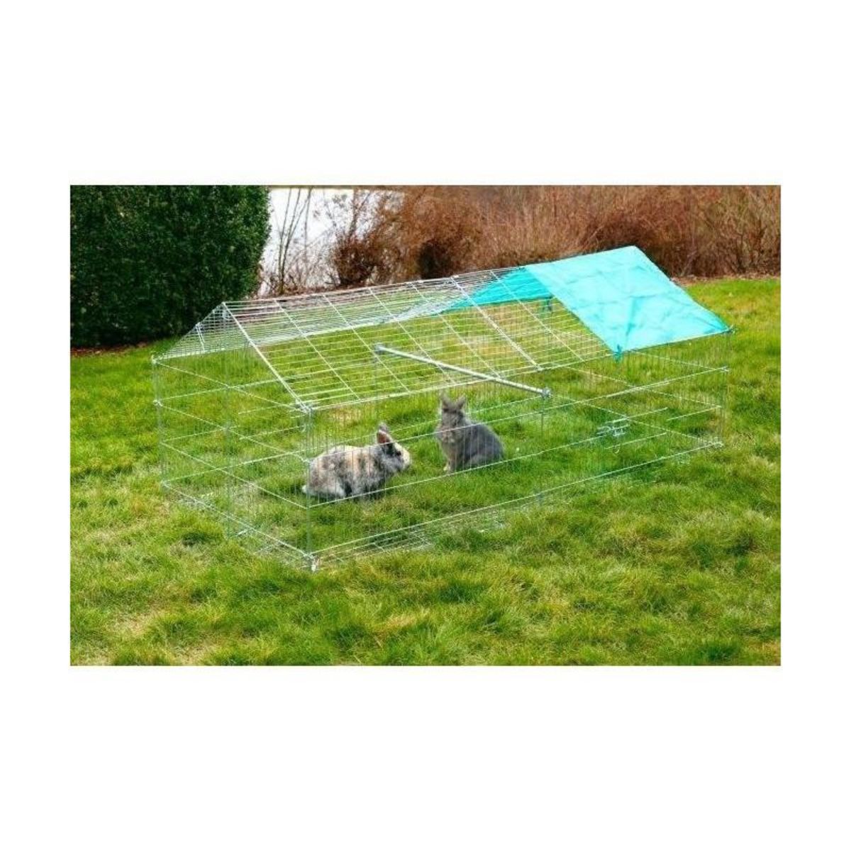 KERBL Enclos extérieur pour rongeur - KERBL - Antifugue - 180 x 90 x 75 cm