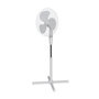 Voir la diapositive 2 : OCEANIC Ventilateur sur pied OCEANIC - 45W - Diametre 40 cm - Hauteur reglable - Oscillation - Blanc