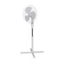 Voir la diapositive 2 : OCEANIC Ventilateur sur pied OCEANIC - 45W - Diametre 40 cm - Hauteur reglable - Oscillation - Blanc
