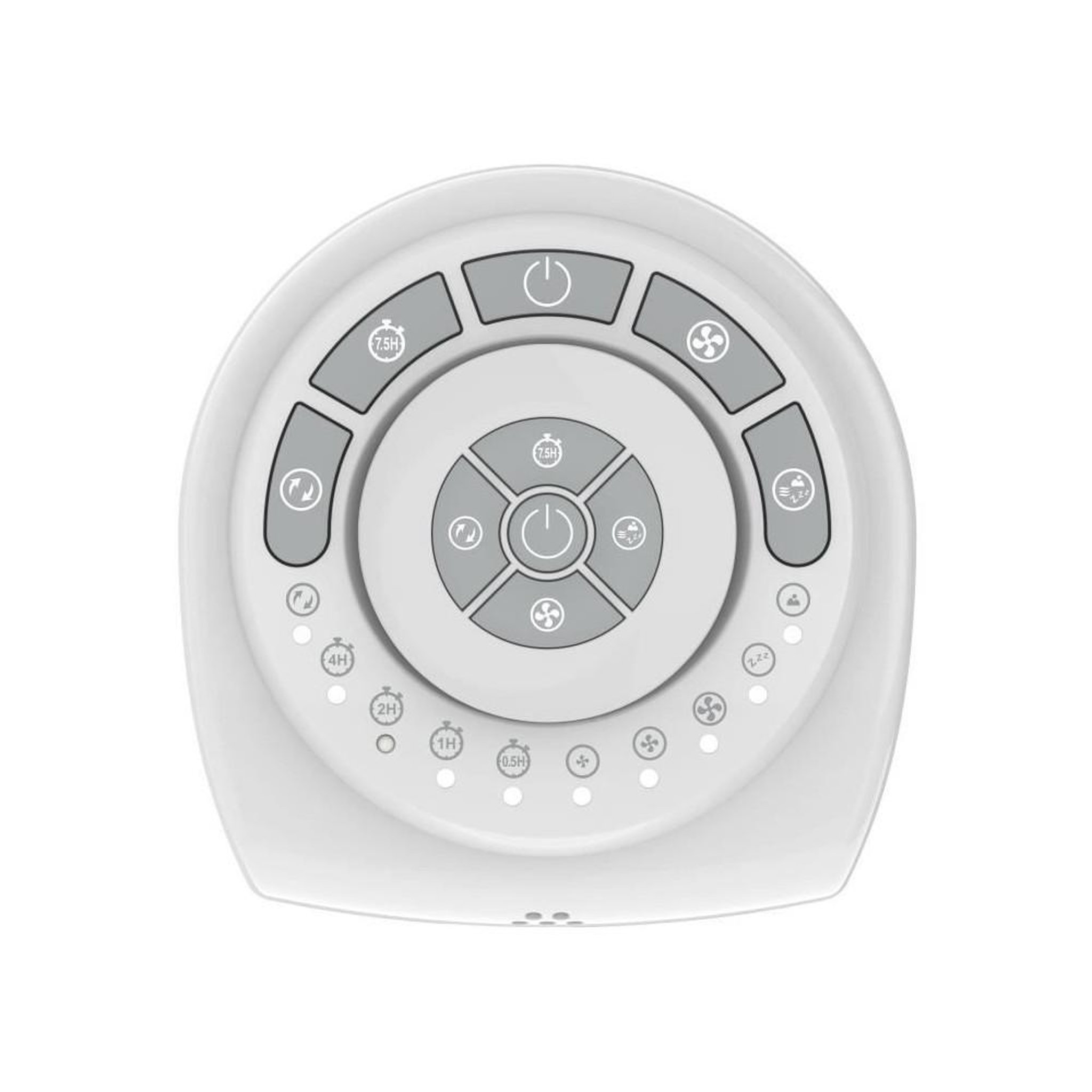 Voir la diapositive 3 : Medion Ventilateur colonne - MEDION - 45 W - Hauteur 79 cm - Oscillation 60° - Télécommande - Blanc